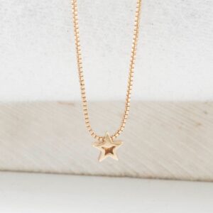 CADENA VENECIANA ESTRELLA COLGANTE