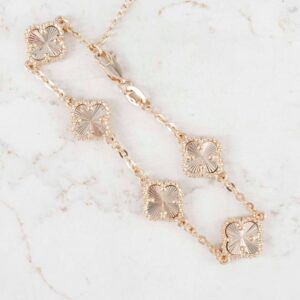 PULSERA VAN CLEEF DORADA X5