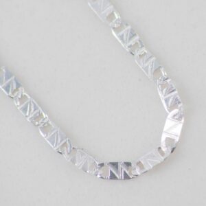 PULSERA PLACA ESCALERA OPACA 3.5MM-16CM